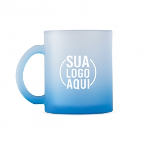 Caneca Vidro 350ml personalizada