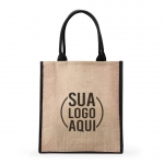 Sacola de Juta personalizada