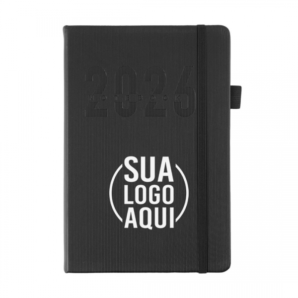 Agenda Diária 2026 personalizada