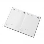 Agenda Diária 2026 Linho personalizada