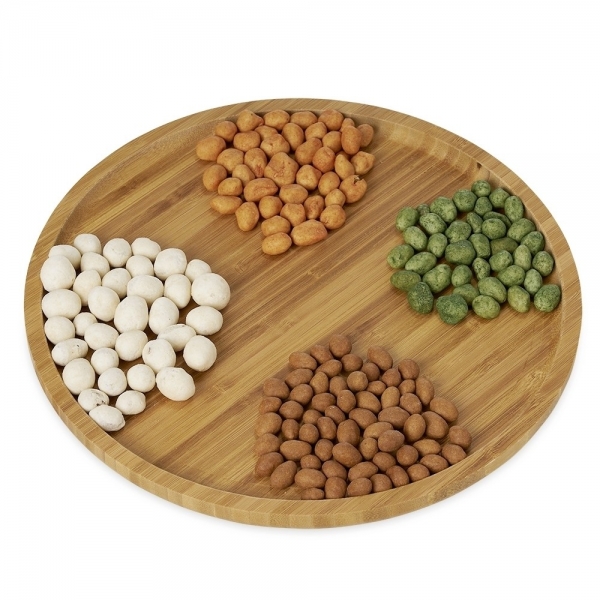 Petisqueira de Bambu 30 x 30 personalizada 