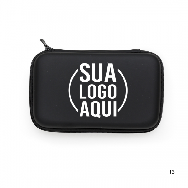 Estojo de Couro Sintético personalizado