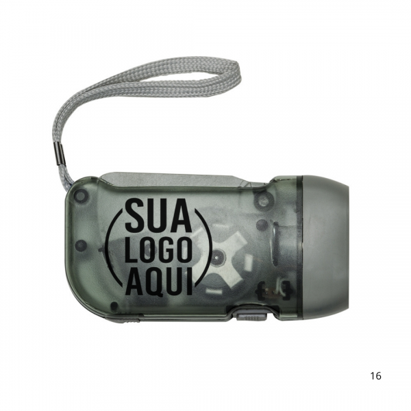 Lanterna Plástica Dínamo personalizada