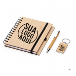 Kit Executivo Ecológico 3 Peças personalizado