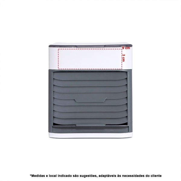 Mini Climatizador de Ar Portátil personalizado