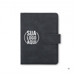 Porta-passaporte em Couro Sintético personalizado