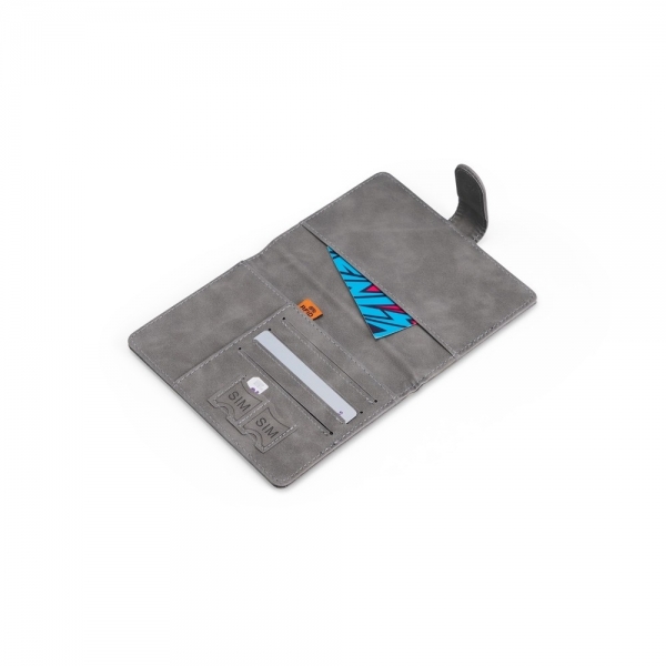 Porta-passaporte em Couro Sintético personalizado