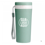 Copo Fibra de Bambu 350ml personalizado