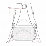 Mochila Oxford 23L  personalizada