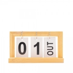 Calendário Permanente Madeira personalizado 