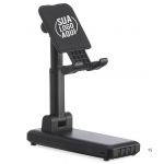 Power Bank 10.000mAh Multissaídas com Suporte para Celular ou Tablet personalizado