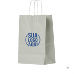 Sacola Kraft Pequena personalizada