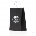 Sacola Kraft Pequena personalizada