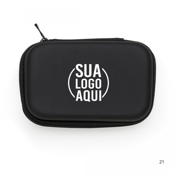 Estojo de Couro Sintético personalizado