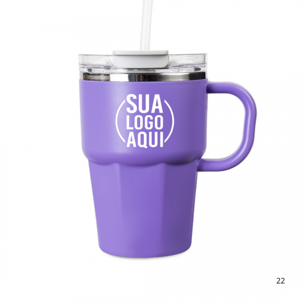 Caneca Parede Dupla 550ml personalizado