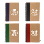Caderno Capa Kraft personalizado