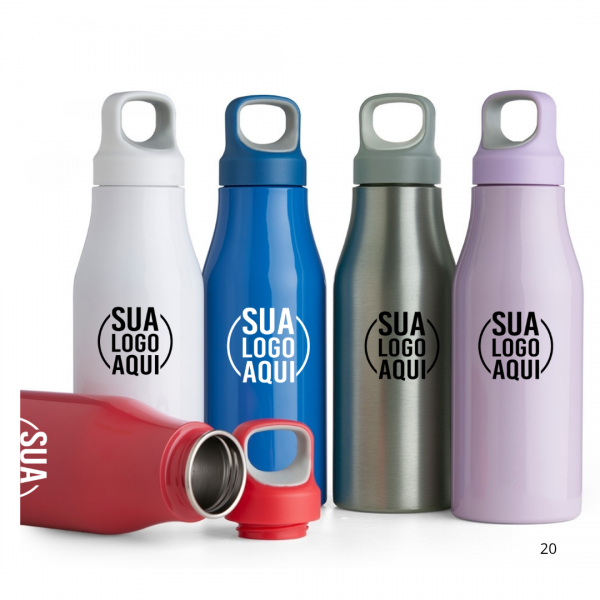 Garrafa Inox 650ml personalizada