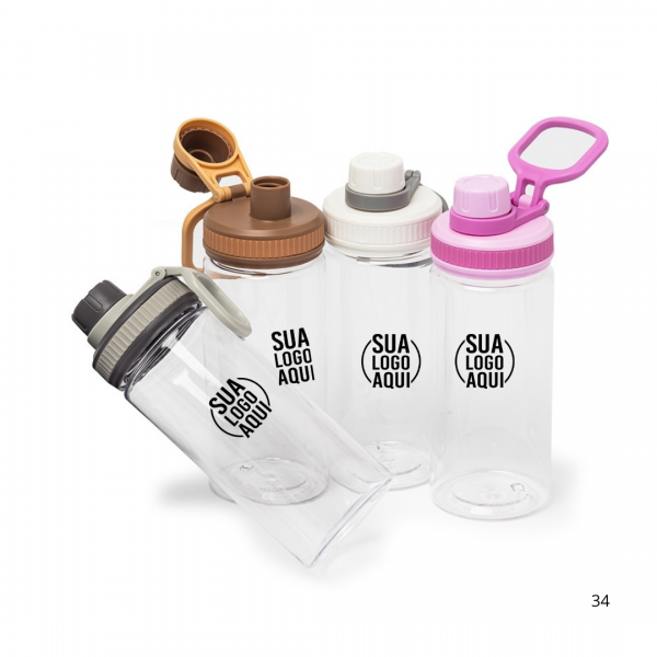 Squeeze Plástico 500ml personalizada