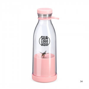 Garrafa Plástica com Misturador 380ml personalizado
