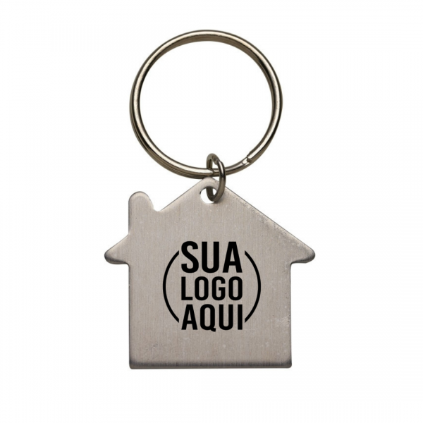 Chaveiro Metal Plaquinha personalizado