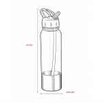 Squeeze Plástico 750ml personalizada