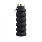 Garrafa Retrátil Silicone 500ml personalizado