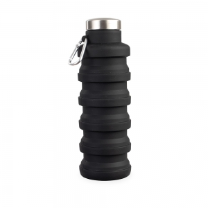 Garrafa Retrátil Silicone 500ml personalizado