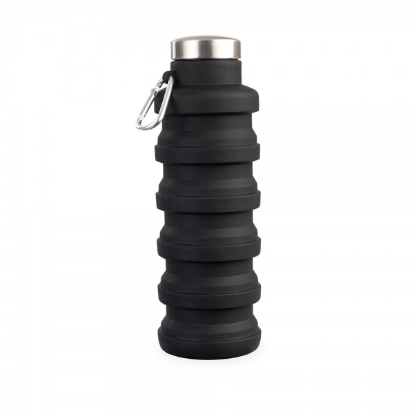 Garrafa Retrátil Silicone 500ml personalizado