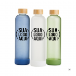 Garrafa de Vidro 1 Litro personalizado