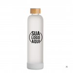 Garrafa de Vidro 1 Litro personalizado