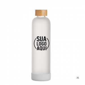 Garrafa de Vidro 1 Litro personalizado
