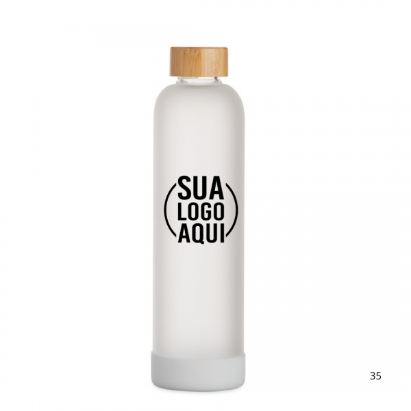 Garrafa de Vidro 1 Litro personalizado