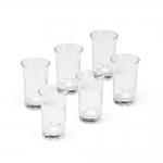 Kit Copo Vidro 50ml 6 Peças personalizado