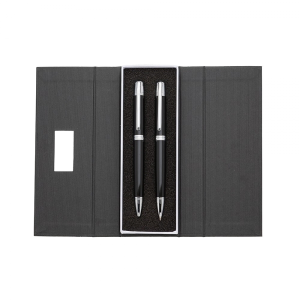 Conjunto Caneta e Lapiseira Metal personalizado 