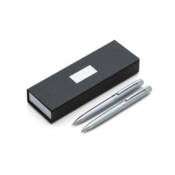Conjunto Caneta e Lapiseira Metal personalizado 