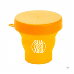 Copo Retrátil de Silicone 150ml