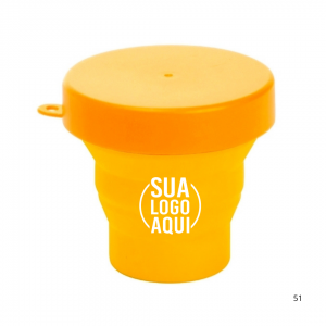 Copo Retrátil de Silicone 150ml