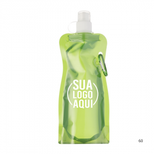 Squeeze Dobrável 450ml personalizado