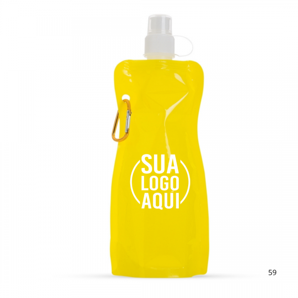 Squeeze Dobrável 450ml personalizado