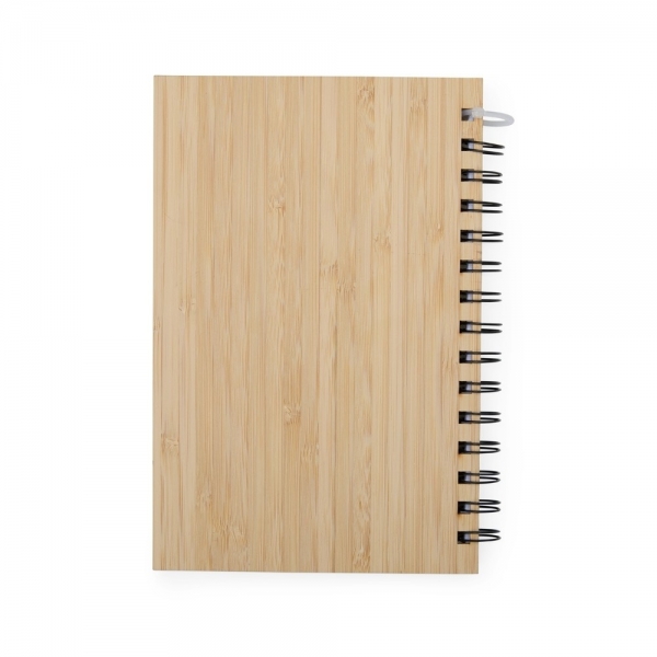 Caderno A5 Bambu personalizado