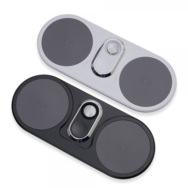 Base Dual Indução para Celulares e Iwatch personalizado