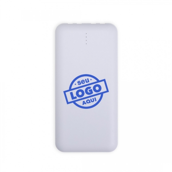 Power Bank 10.000mAh com Lanterna e Multissaídas