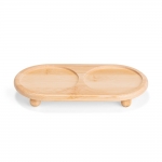 Conjunto Potes Bambu 2 Peças personalizado
