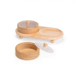 Conjunto Potes Bambu 2 Peças personalizado