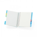 Caderno Pequeno com Divisórias personalizado