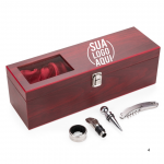 Kit Vinho 4 Peças personalizado