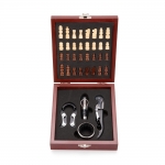 Kit Vinho Xadrez 4 Peças personalizado