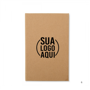 Bloco de Anotações com Autoadesivos e Caneta personalizado 