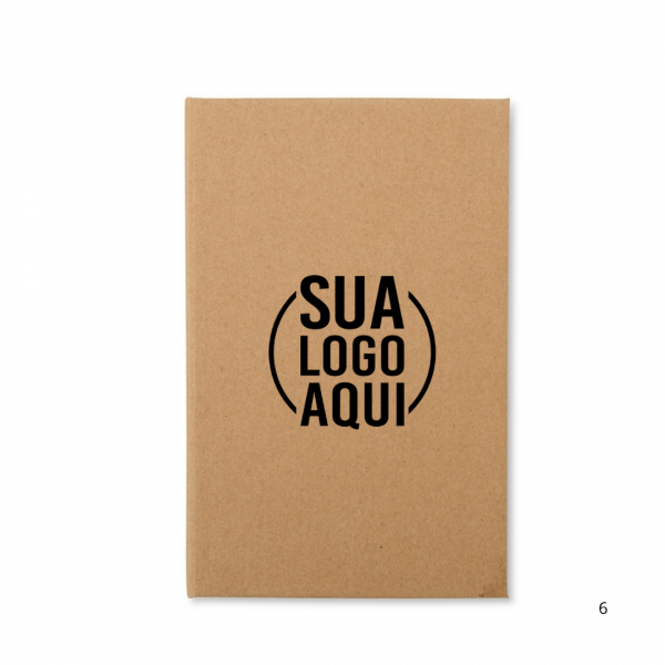 Bloco de Anotações com Autoadesivos e Caneta personalizado 