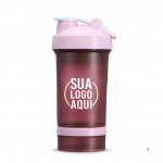 Coqueteleira Plástica 500ml personalizada
